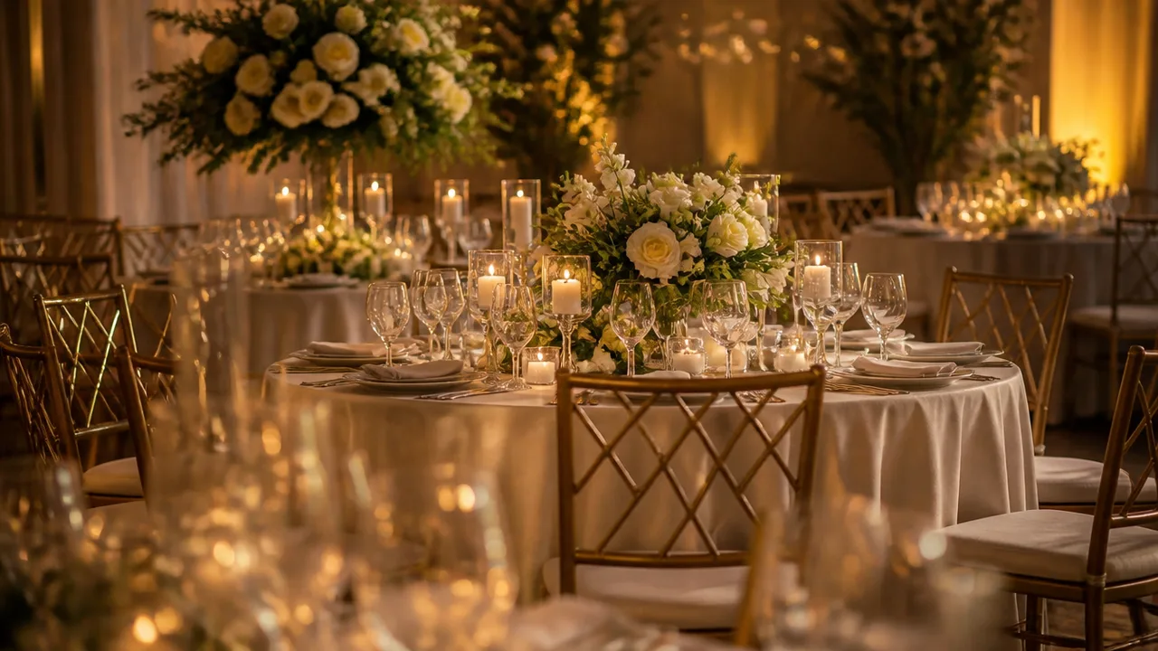 Pair 3: place settings laid