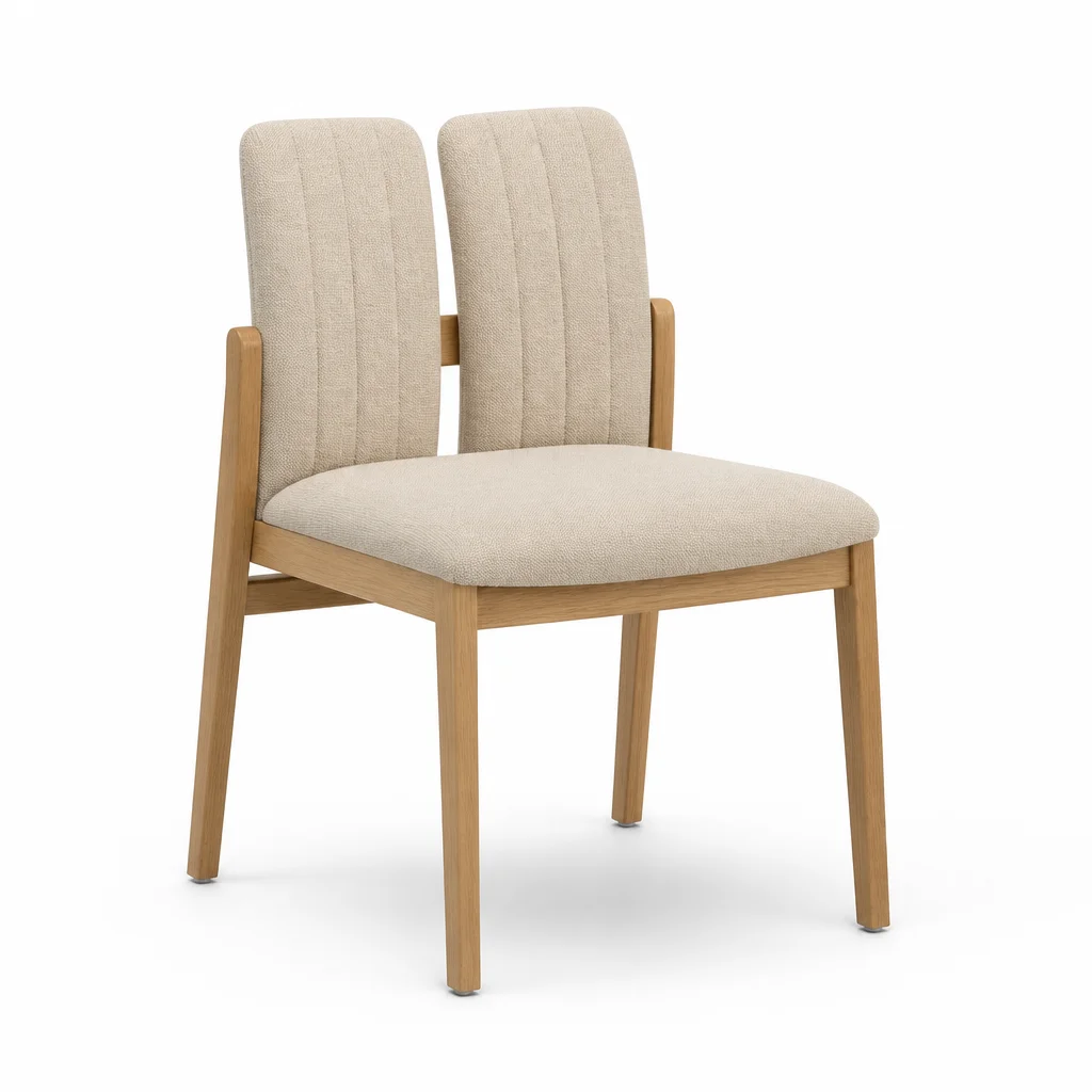 Ivory Field Banquet Chair — concept image
